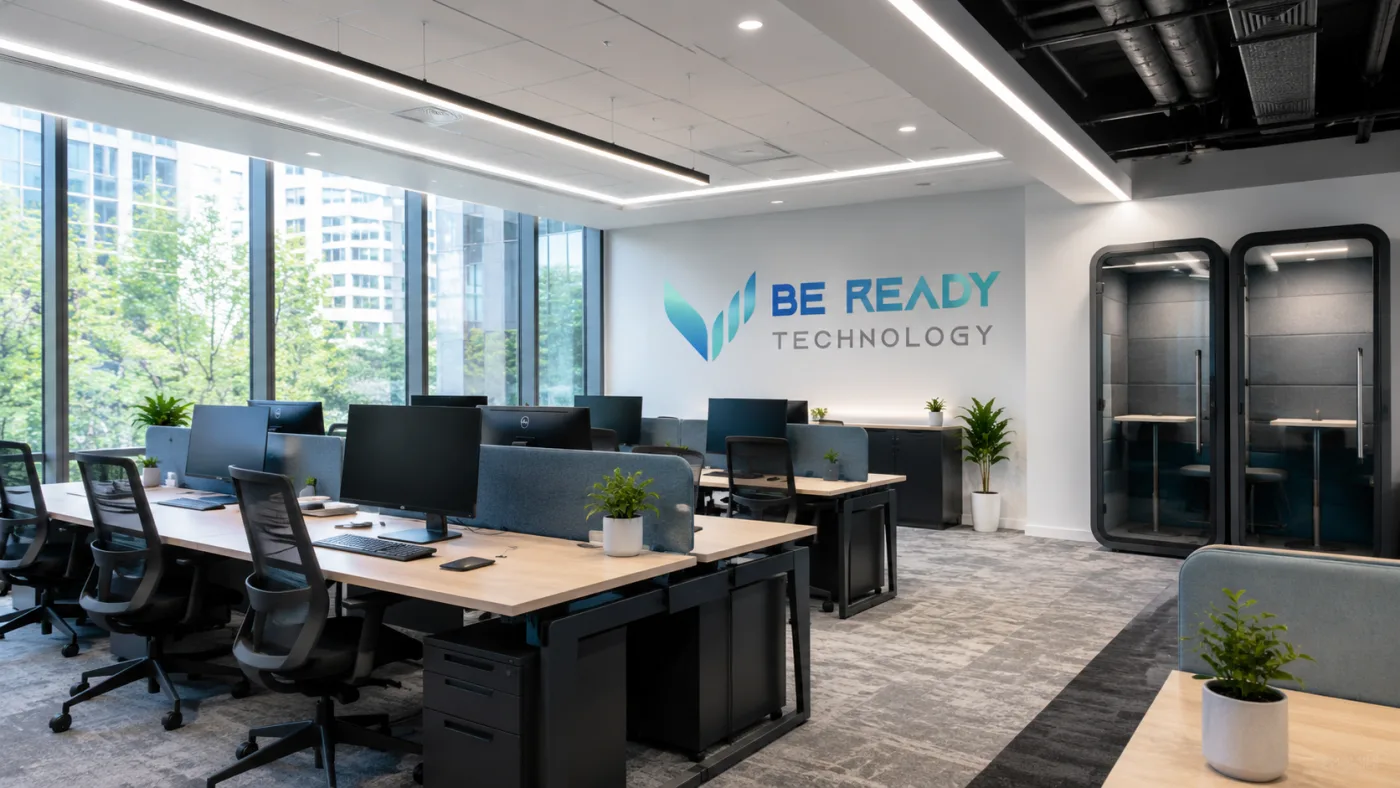 Be Ready Technology office lounge